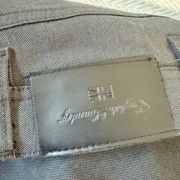 English Laundry Pants Mens 38x30 Gray 5 Pocket Straight Leg Comfort Chino - Picture 11 of 13